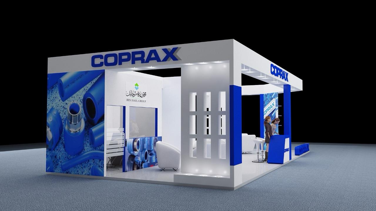 Coprax stand 3D concept