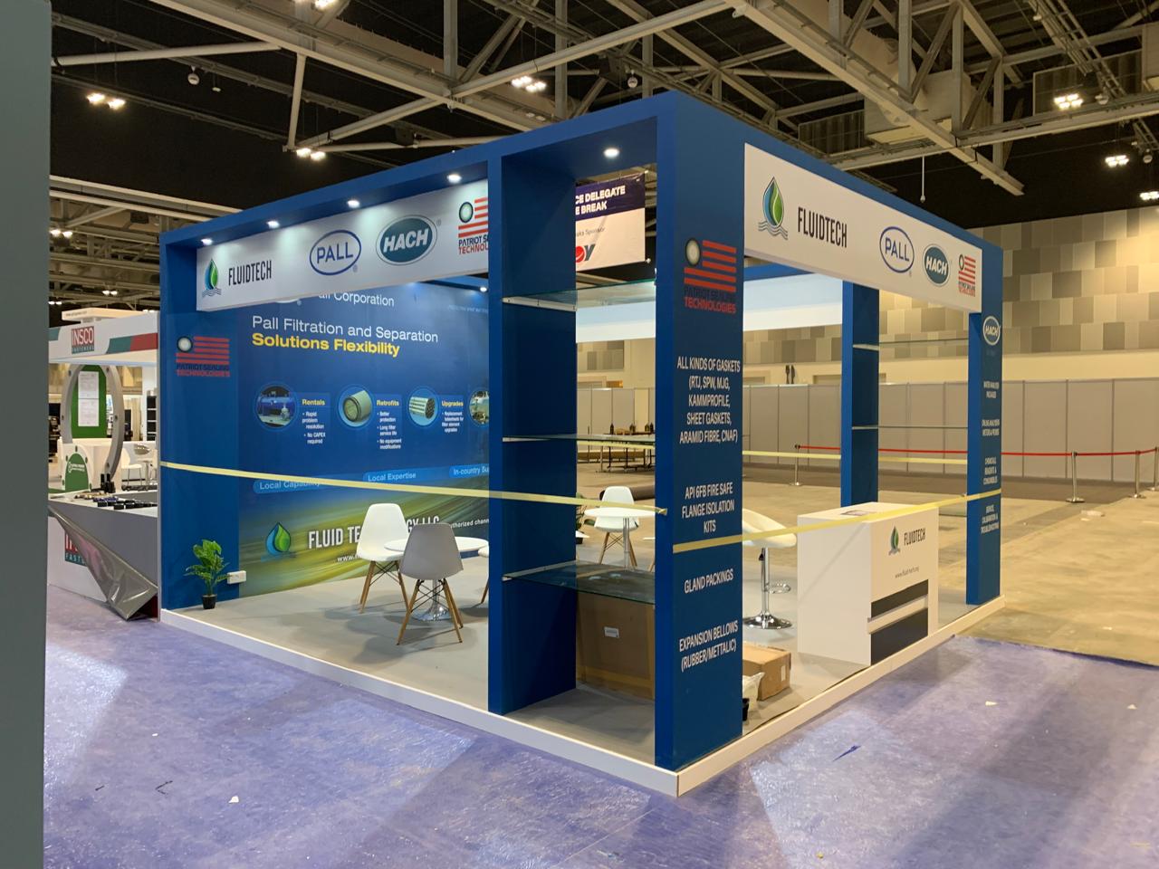Fluidtech exhibition stand