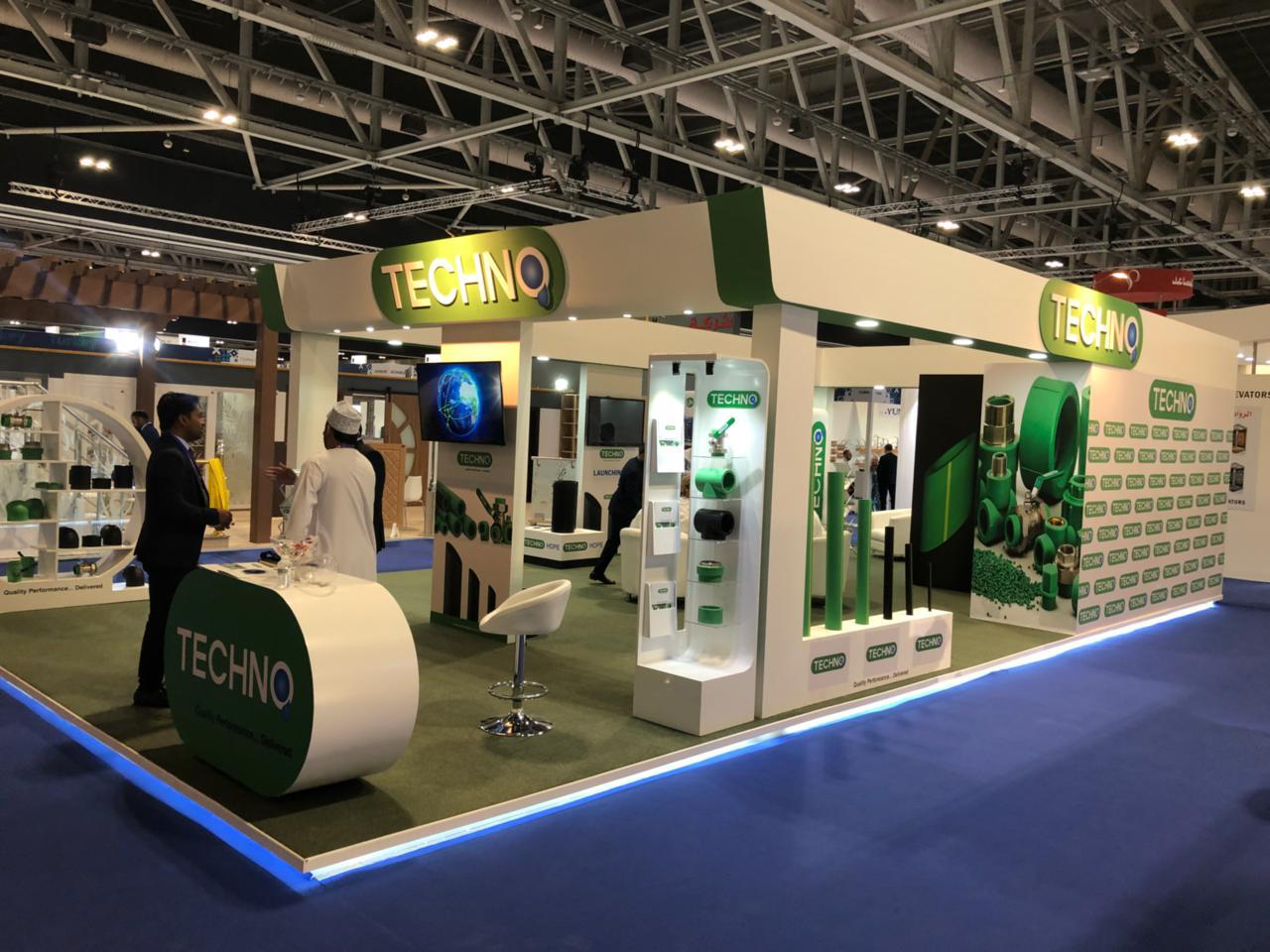 Techno exhibition stand
